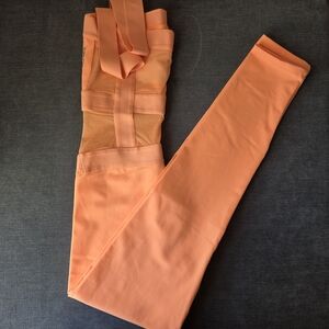 Babalú Compression Shapewear Bodysuit Leggings One Size Orange Colombia Faja
